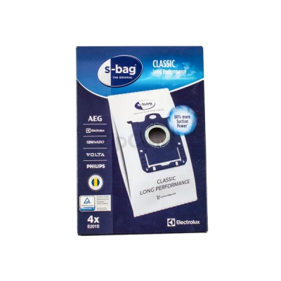 Набор мешков E201S S-BAG (4 шт) для пылесосов Electrolux 900168458 (9001684589)